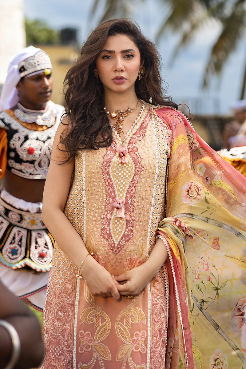 Mushq | Manaram Luxury Lawn 25 | Tranquil Spark