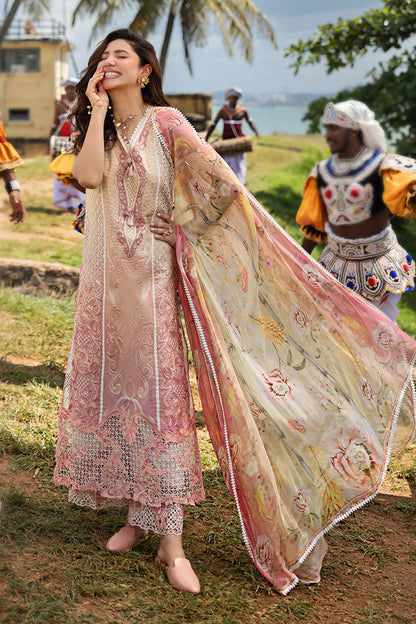 Mushq | Manaram Luxury Lawn 25 | Tranquil Spark