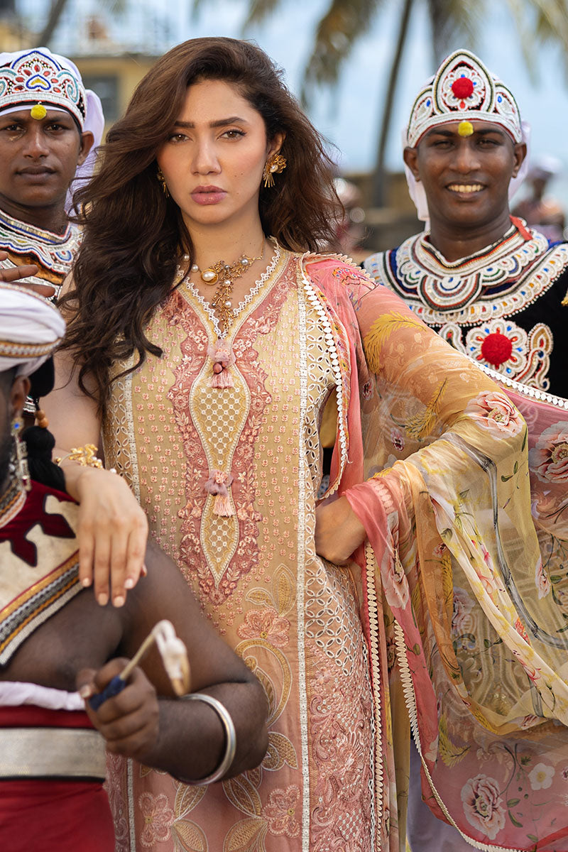 Mushq | Manaram Luxury Lawn 25 | Tranquil Spark