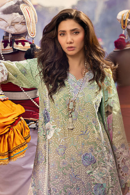 Mushq | Manaram Luxury Lawn 25 | Glittering Grace