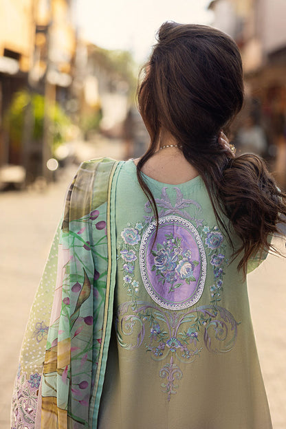 Mushq | Manaram Luxury Lawn 25 | Glittering Grace