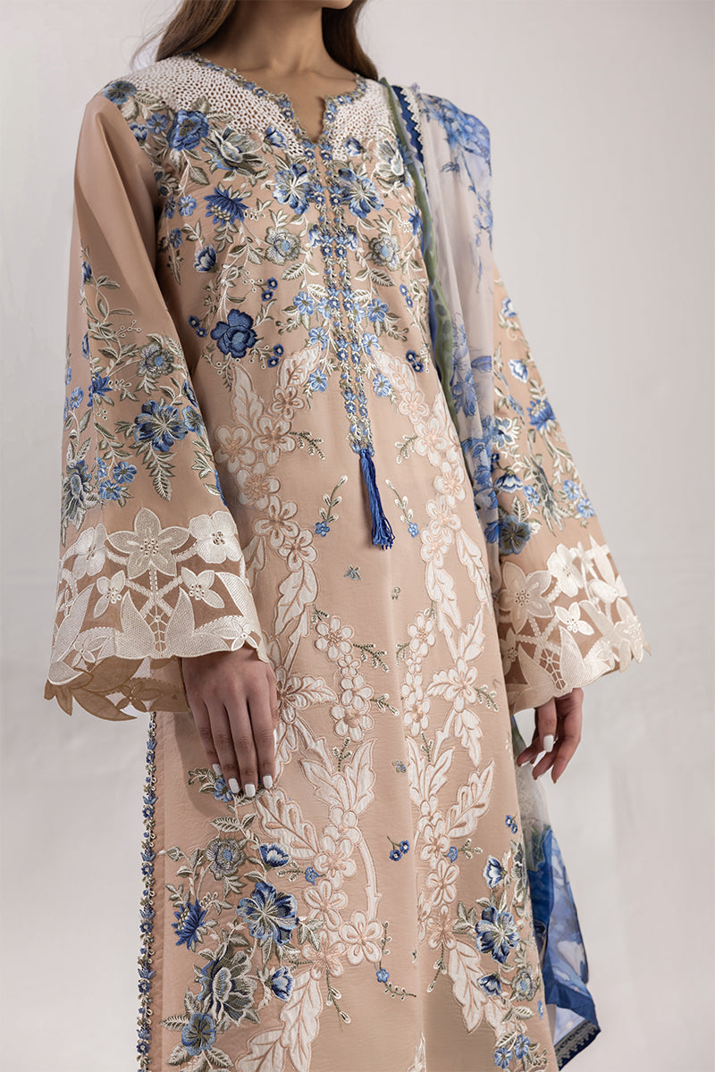 Mushq | Manaram Luxury Lawn 25 | Glistening Groove