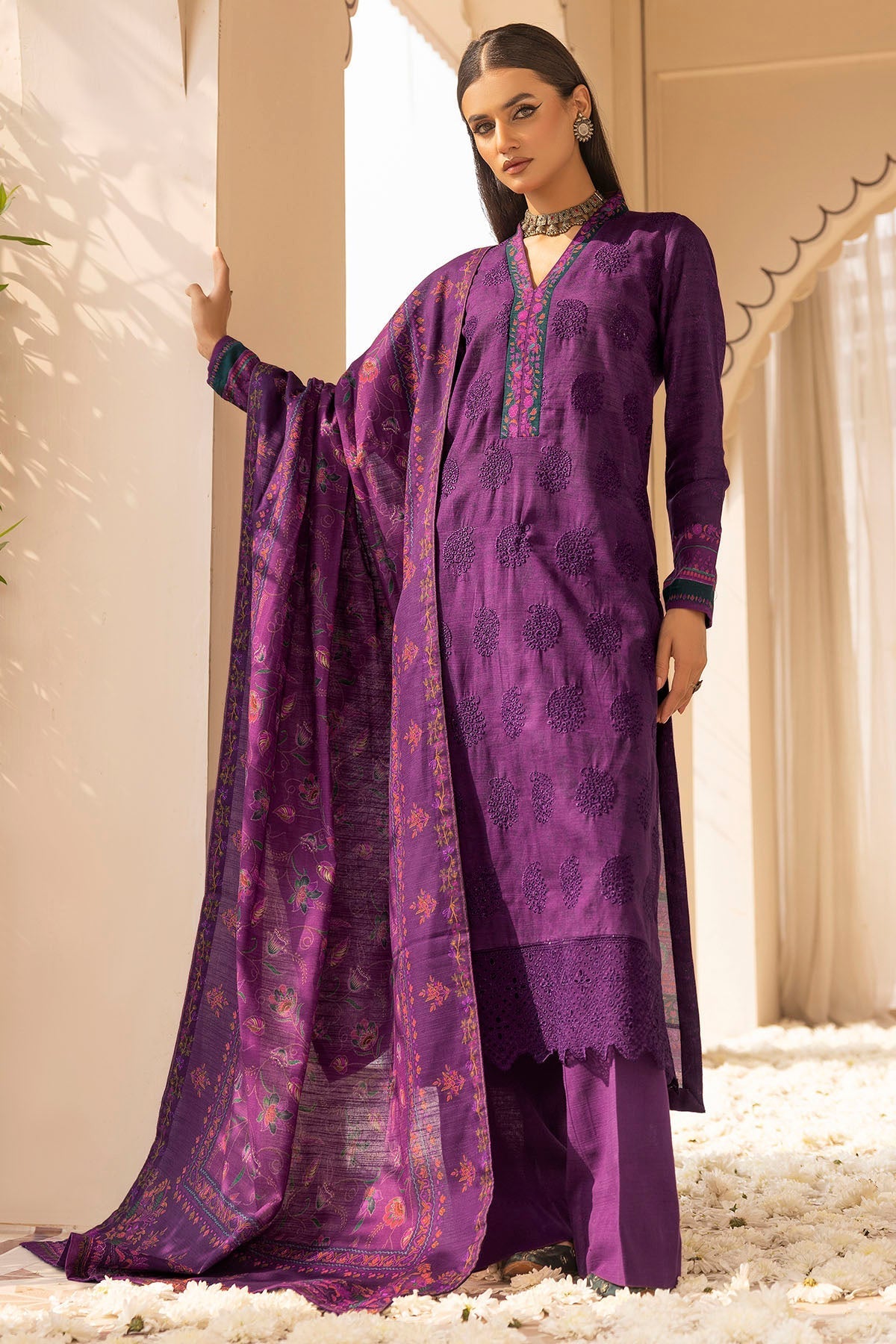 Motifz | Premium Khaddar | 5023-URSHIA