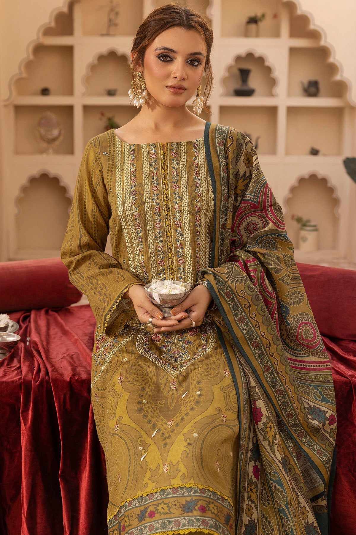 Motifz | Premium Khaddar | 5203-UMMID