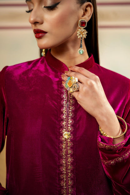 Maria B | M Basics Festive Velvet | MB-USW24-605