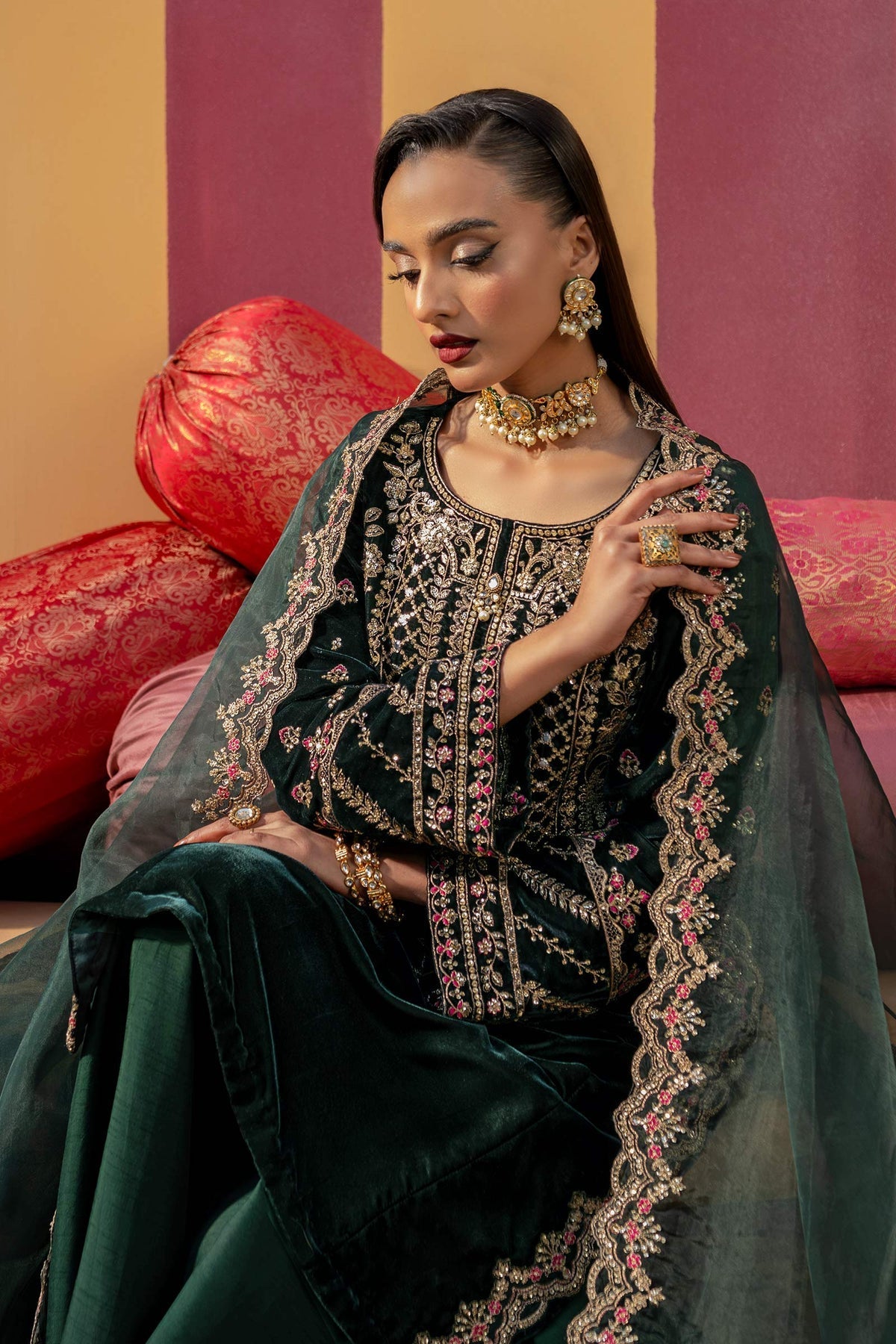 Maria B | M Basics Festive Velvet | MB-USW24-606