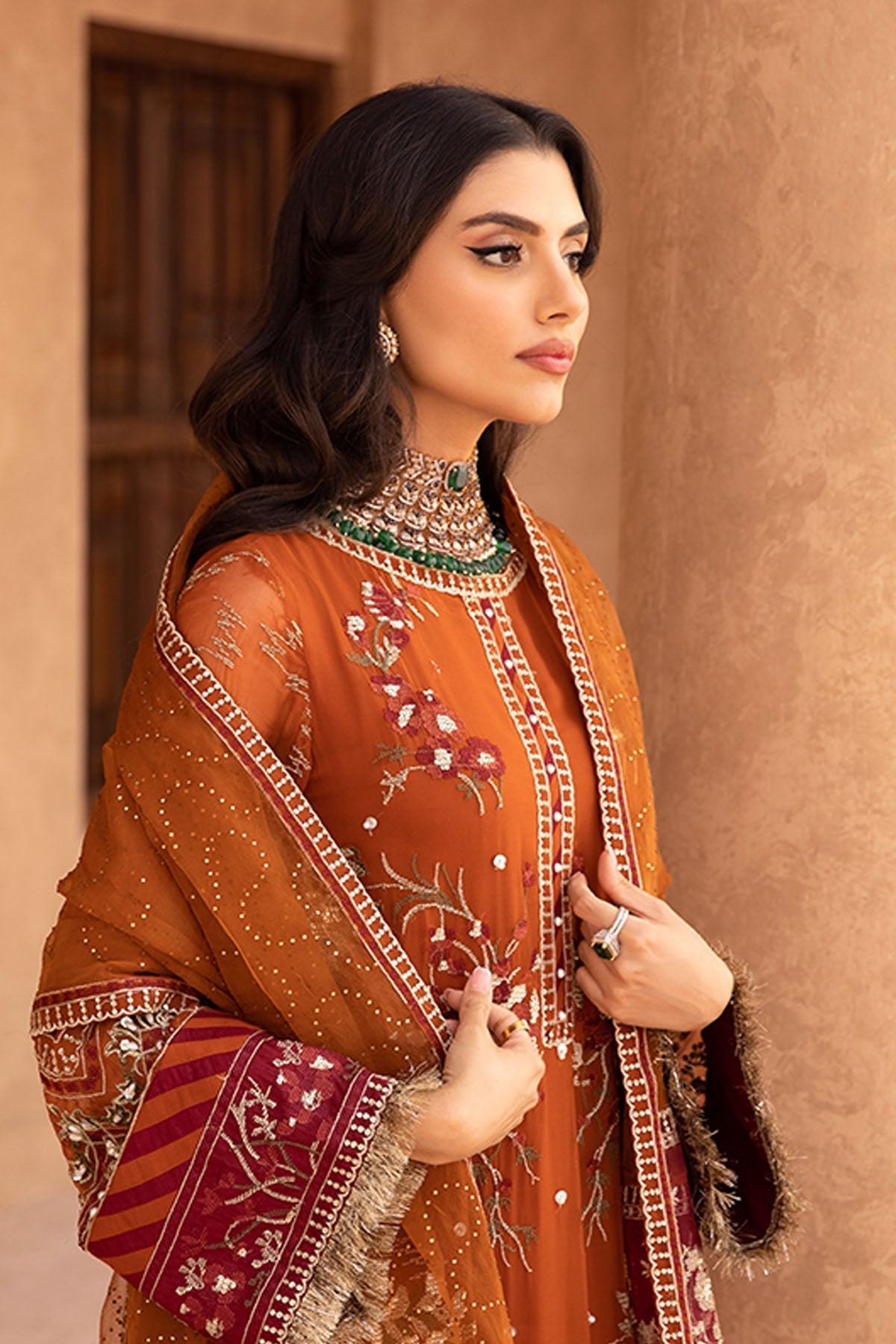 Nureh | Embroidered Luxury Chiffon | NEL-22