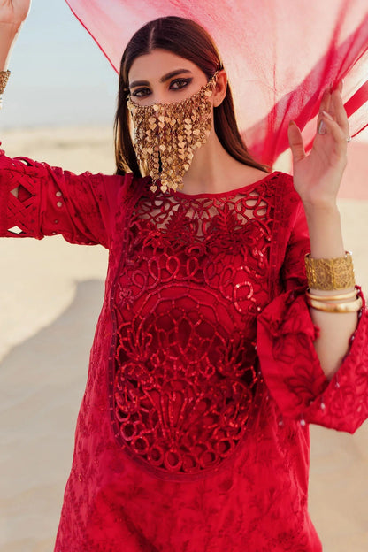 Nureh | Sehra Swiss Voil Lawn | AURORA - NE-79