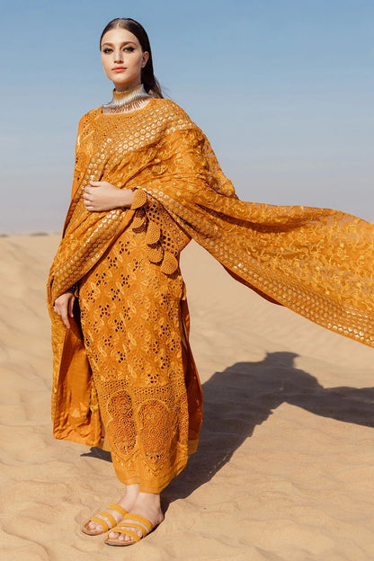 Nureh | Sehra Swiss Voil Lawn | MEEHA - NE-75