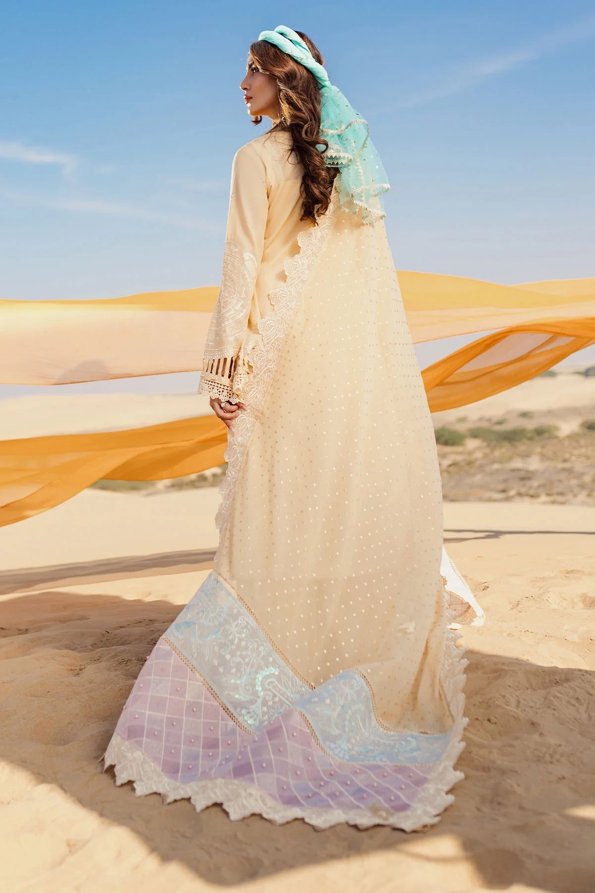 Nureh | Sehra Swiss Voil Lawn | FEROCE - NE-74