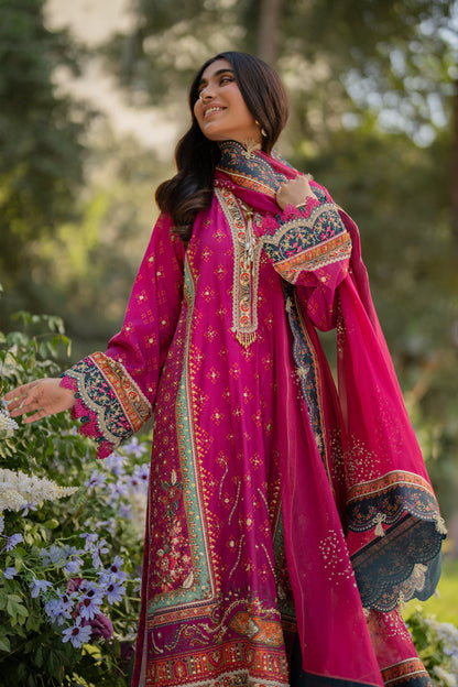 Qalamkar | Luxe Silk |  UA-01 ELIA