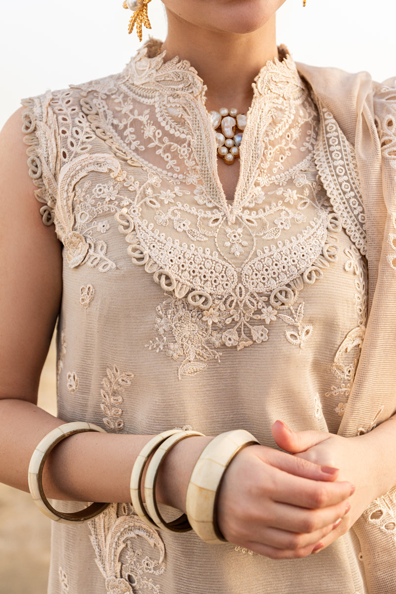 Qalamkar | Sahil Luxury Lawn | FK-01 SOPHIA