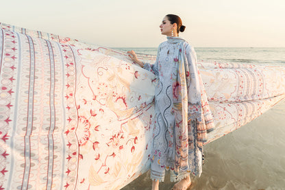 Qalamkar | Sahil Luxury Lawn | FK-02 ISABELLA