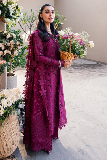 Qalamkar | Sahil Luxury Lawn | FK-11 VIOLET