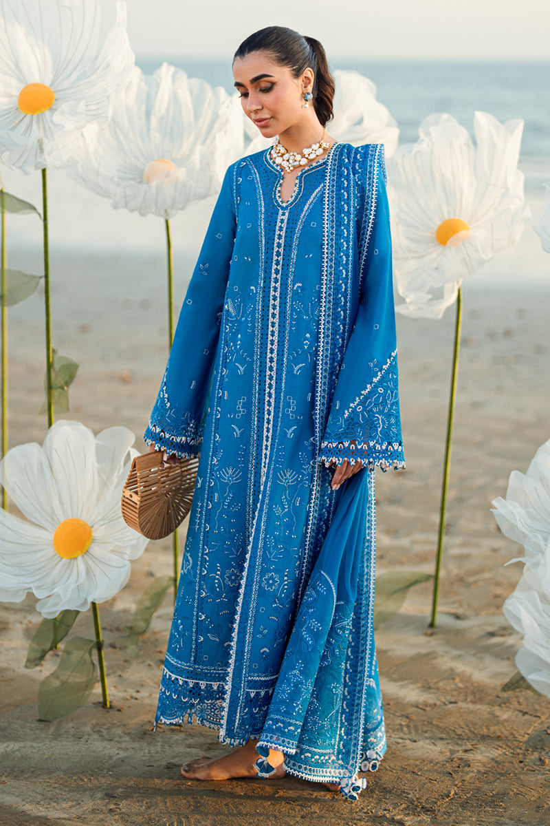 Qalamkar | Sahil Luxury Lawn | FK-03 VICTORIA