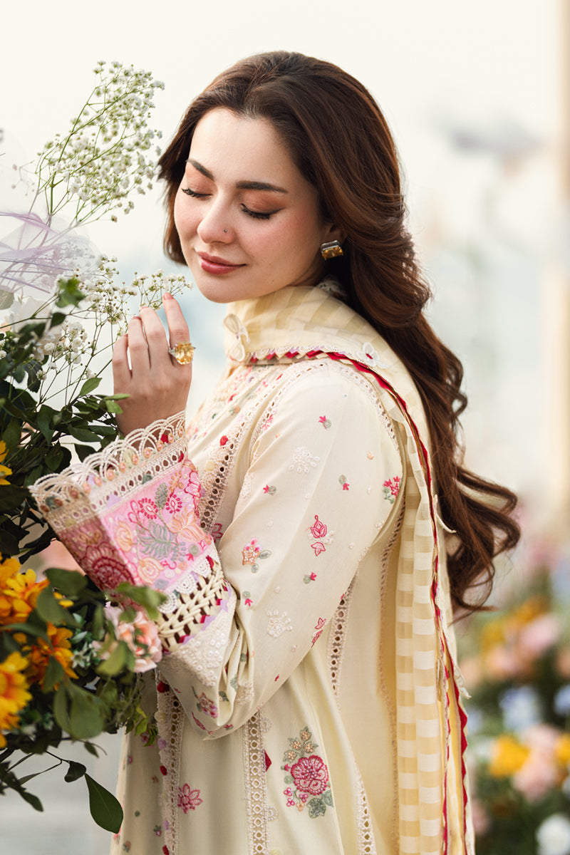 Qalamkar | Sahil Luxury Lawn | FK-14 SCARLETT