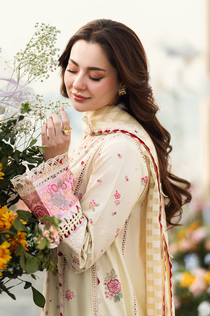 Qalamkar | Sahil Luxury Lawn | FK-14 SCARLETT