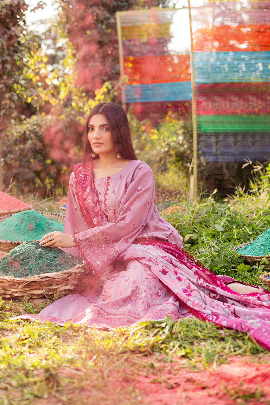 Ramsha | Riwayat Lawn Collection | Y-1209