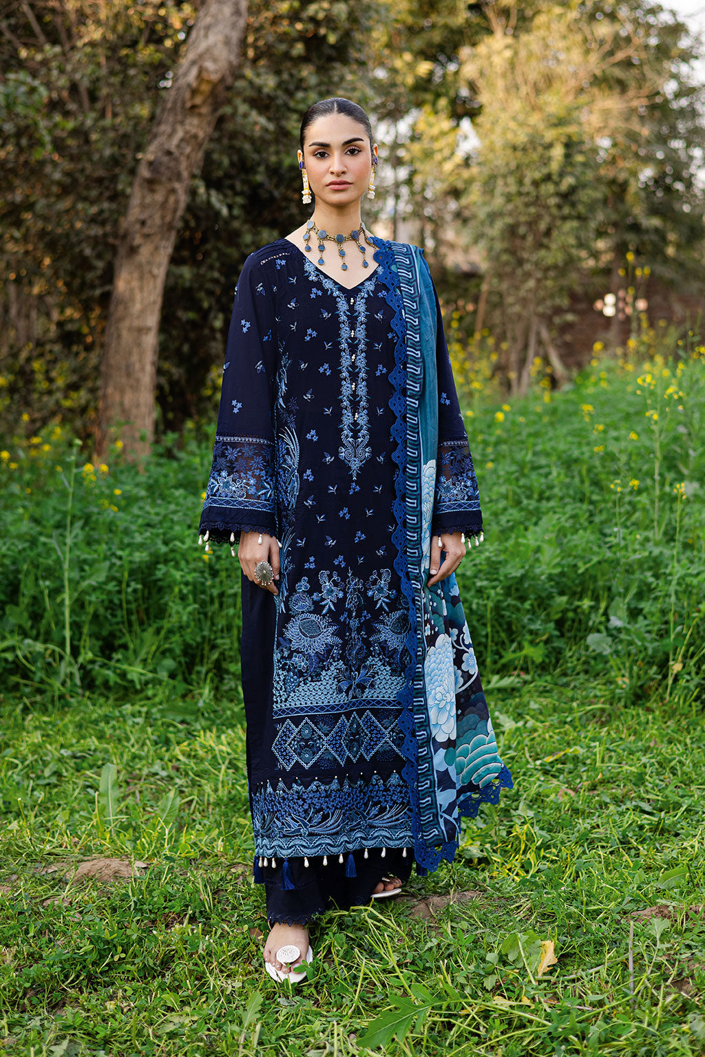 Ramsha | Riwayat Lawn Collection | Y-1203