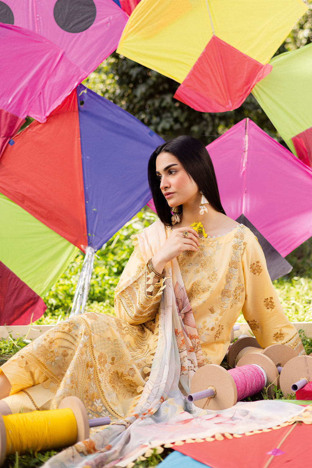 Ramsha | Riwayat Lawn Collection | Y-1207