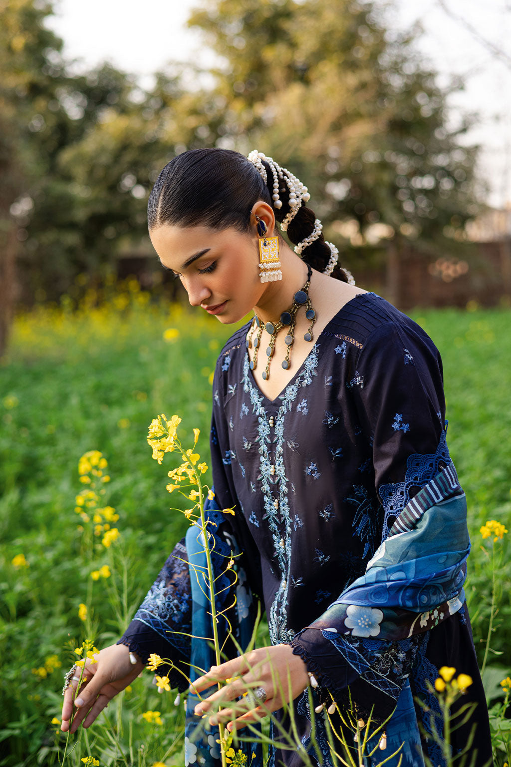 Ramsha | Riwayat Lawn Collection | Y-1203