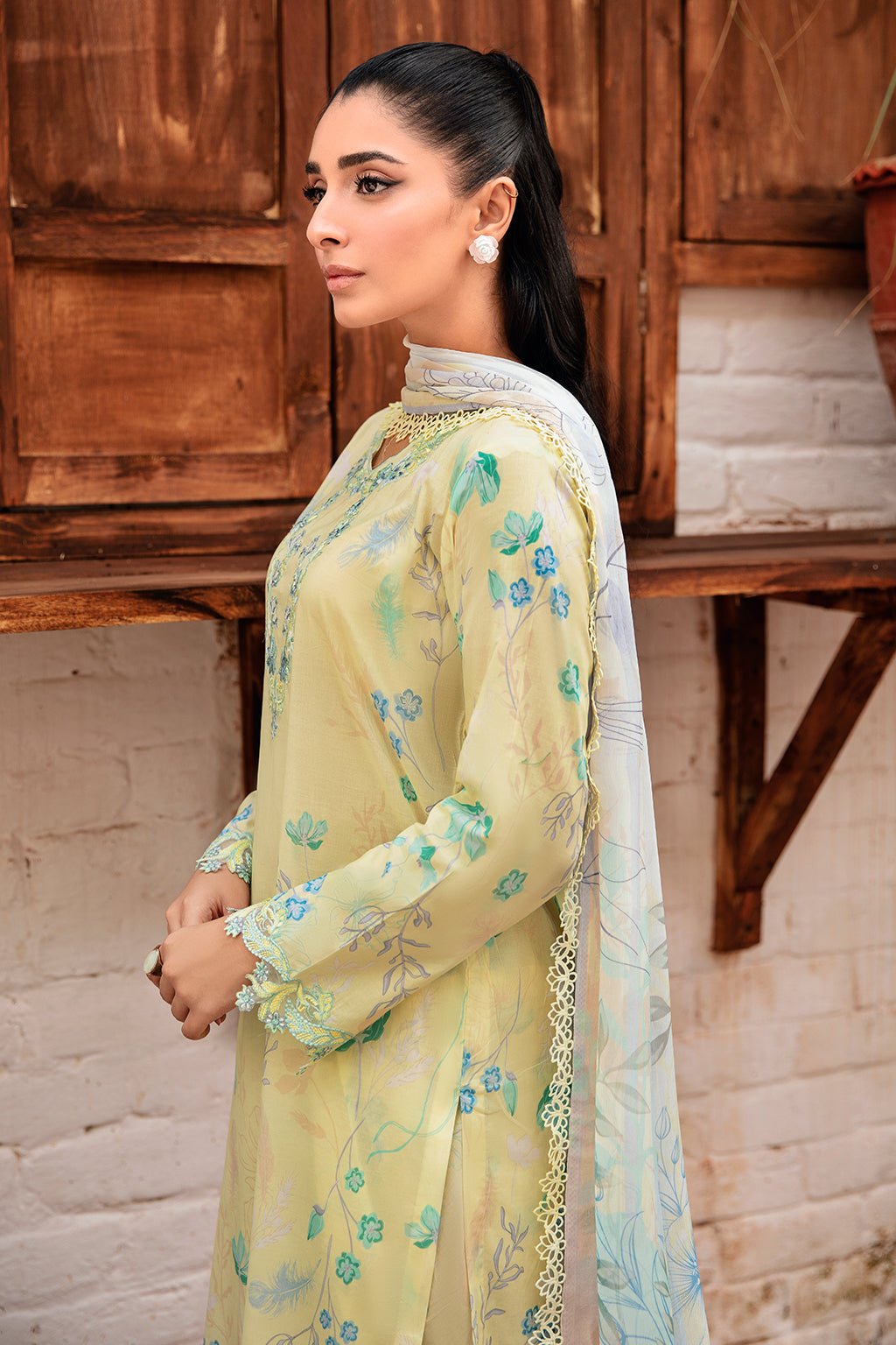 Ramsha | Rangrez Lawn Collection | N-407