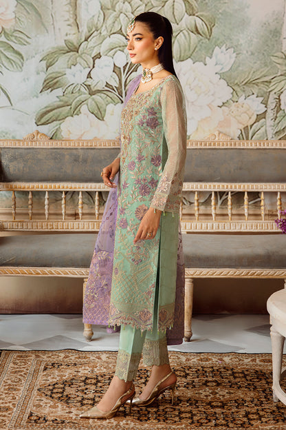 Ramsha | Minhal Organza Collection |   M-1204
