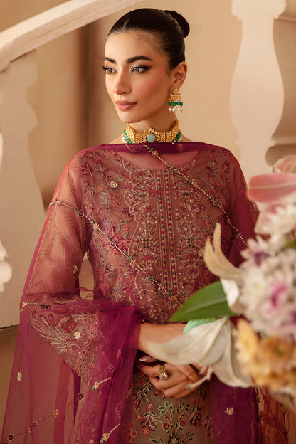 Ramsha | Minhal Organza Collection |  M-1208