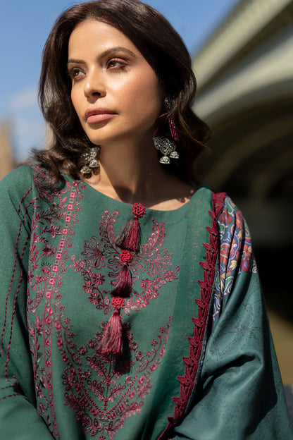 Rangrasiya | Carnation Winter Shawl | Isla