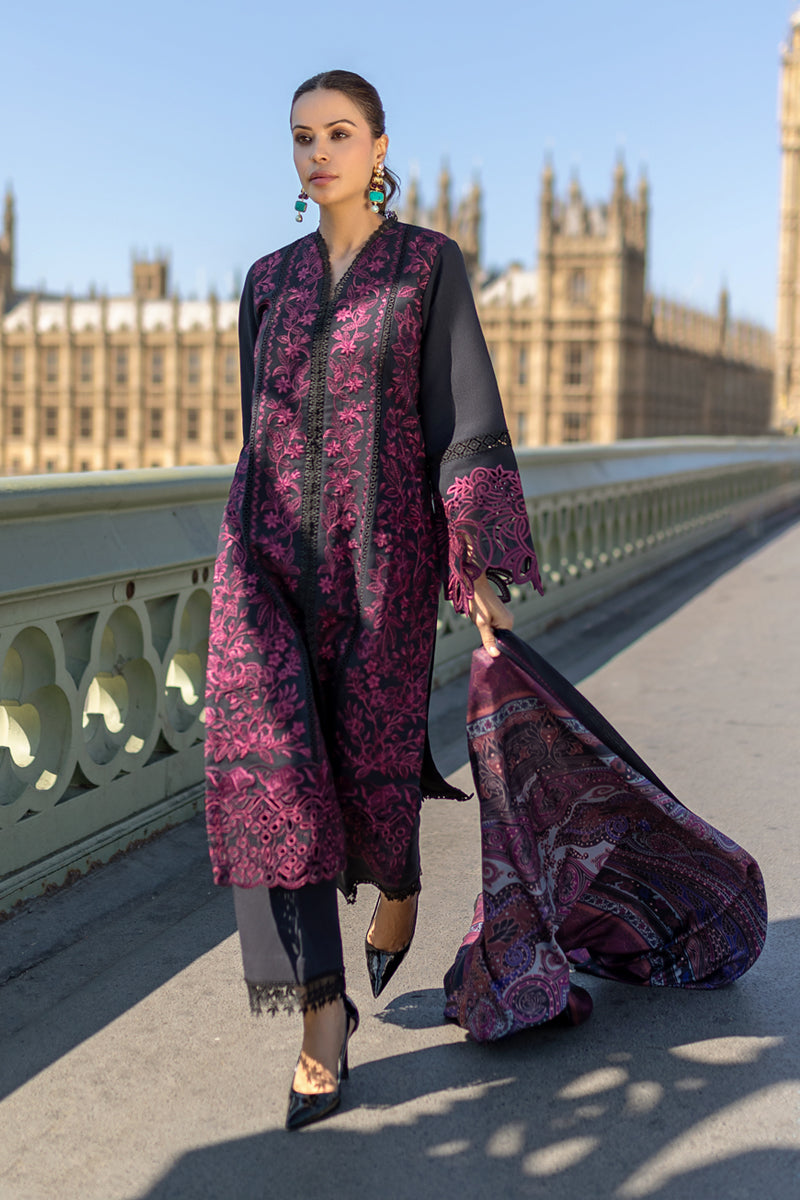 Rangrasiya | Carnation Winter Shawl | Emily