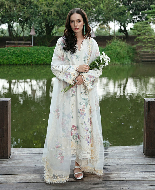 Republic Womenswear | Embroidered Pret 24 | Orchid