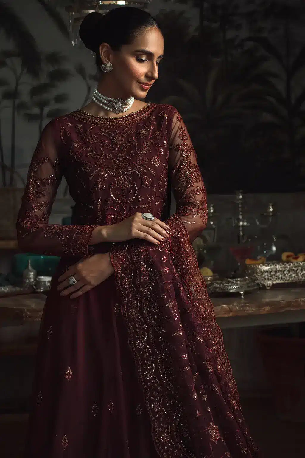 Zarif | LA ROSELLA Formals | ZLR 06 CARMINE