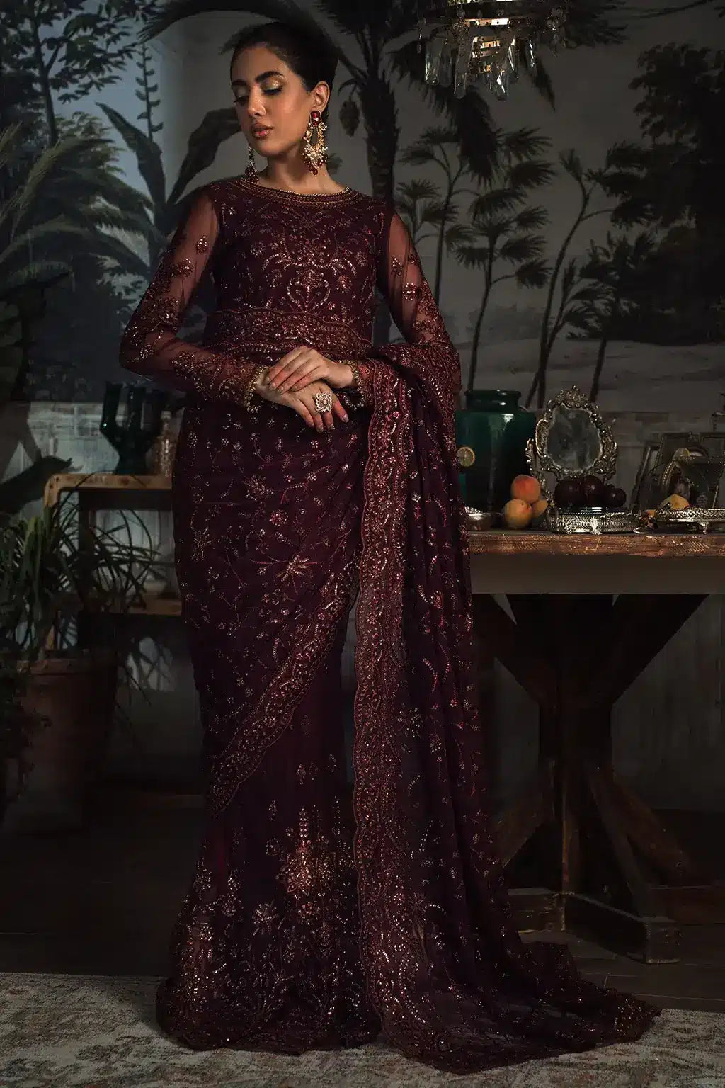 Zarif | LA ROSELLA Formals | ZLR 06 CARMINE
