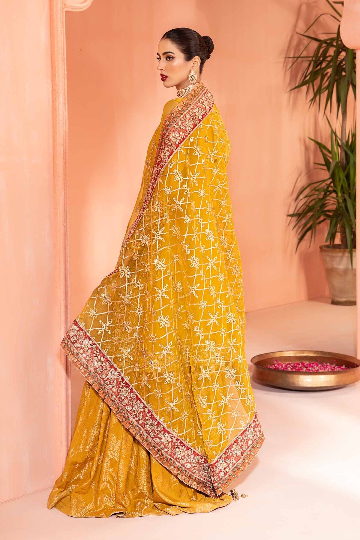 Maria B | Formal Wears | Organza Suit SF-EA24-28