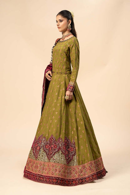 Maria B | Formal Wears | Raw Silk Suit | SF-W24-26