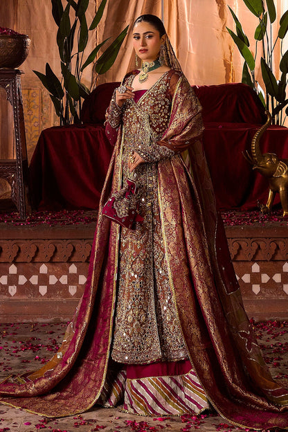 Motifz | Bridal Couture | 0020-NAURATAN EMBROIDERED MESSORI STITCHED
