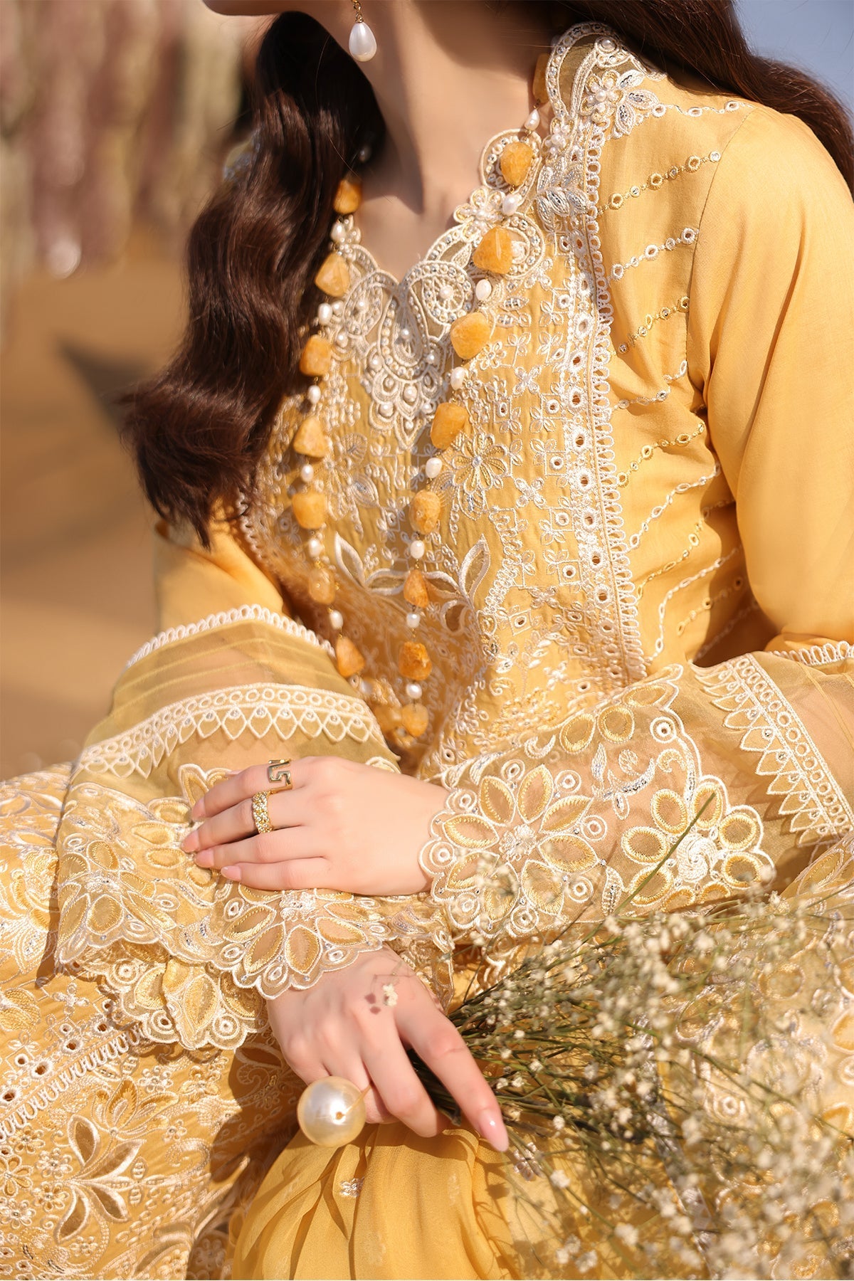 Imrozia Premium | Hania Luxury Lawn 25 | SL 85 Anaya