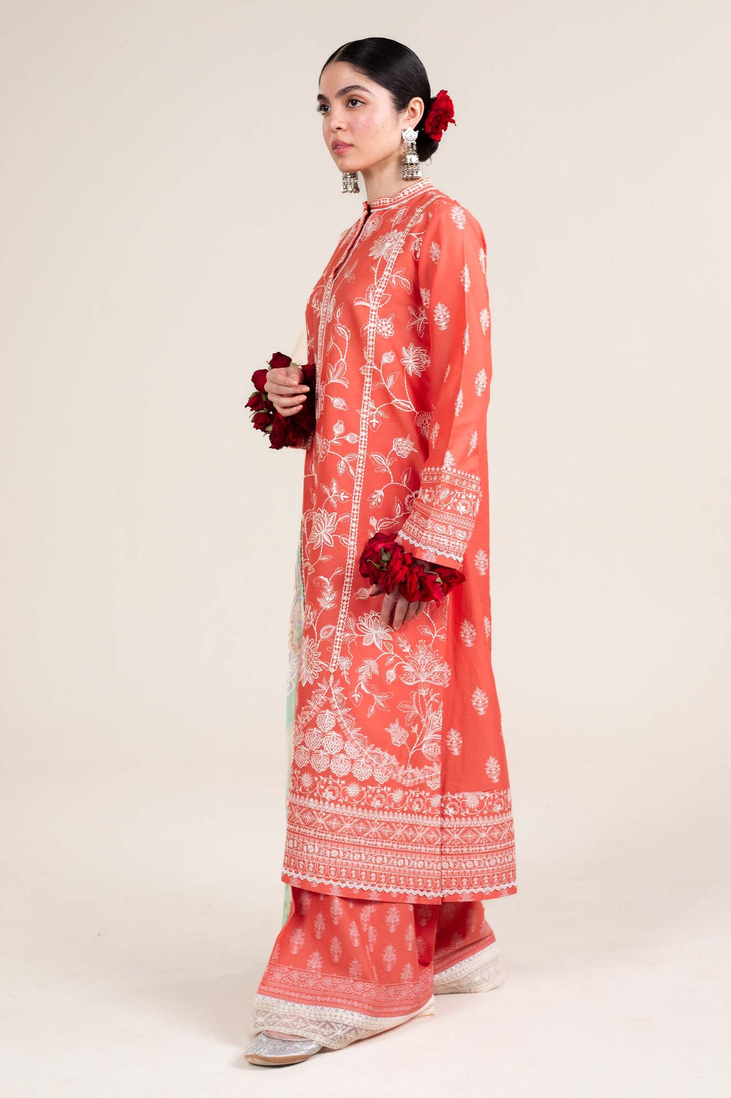 Zara Shahjahan | Stitched Lawn 24 | SL-MAHI-1A