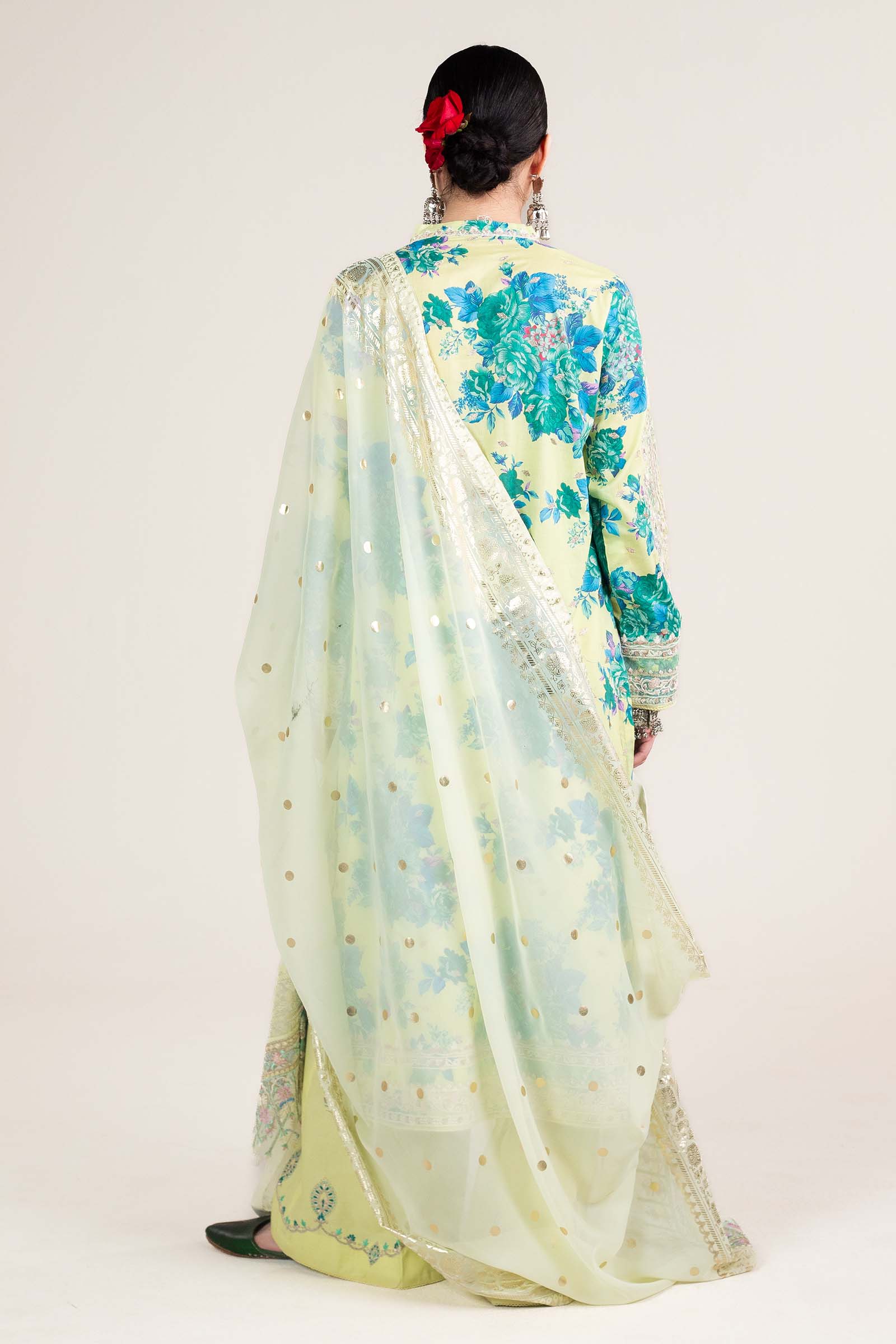 Zara Shahjahan | Stitched Lawn 24 | SL-PHOOL KARI-13A