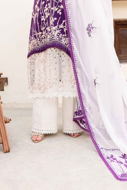 Sable Vogue | Shiree Lawn 24 | Plum Orchid