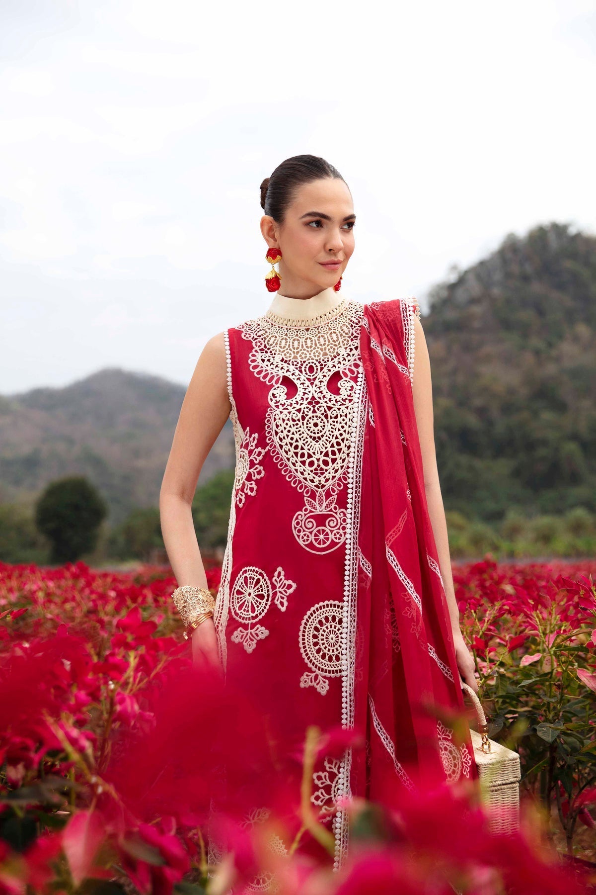 Sable Vogue | Luxury Lawn 24 | Carnelian