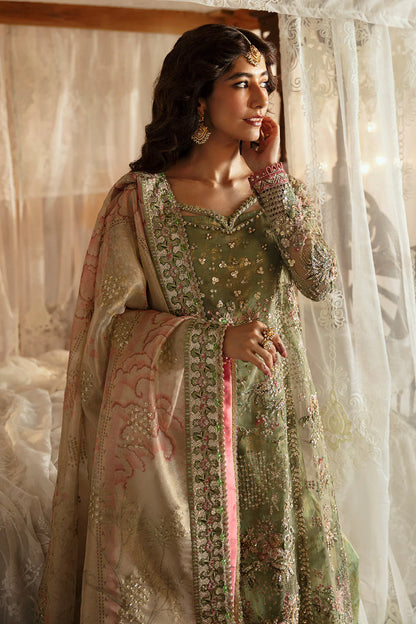 Hayat by Afrozeh Embroidered Organza 3Pc Suit AFH-24-03 SHREYA