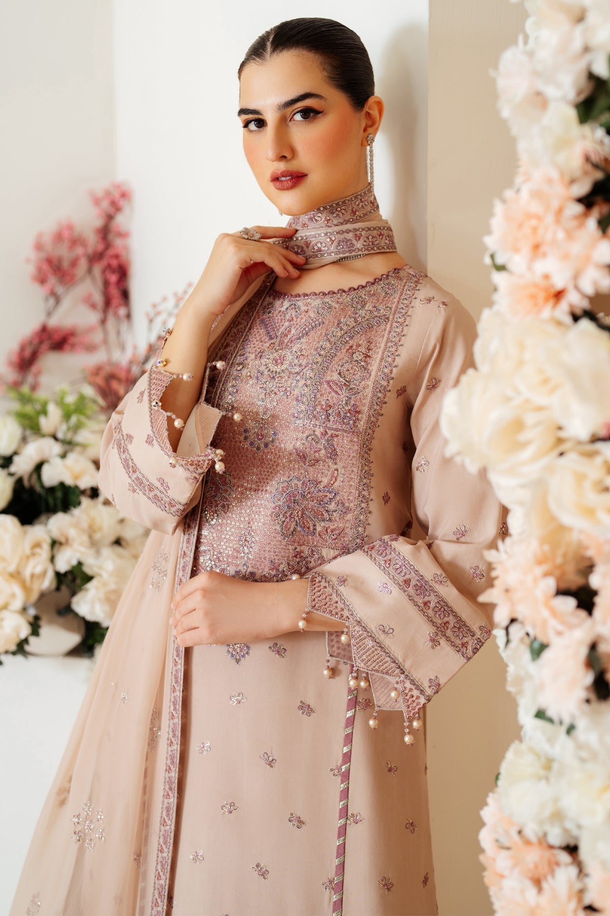 Alizeh | Luxury Raw Silk | AF-RS-08-TAFFY