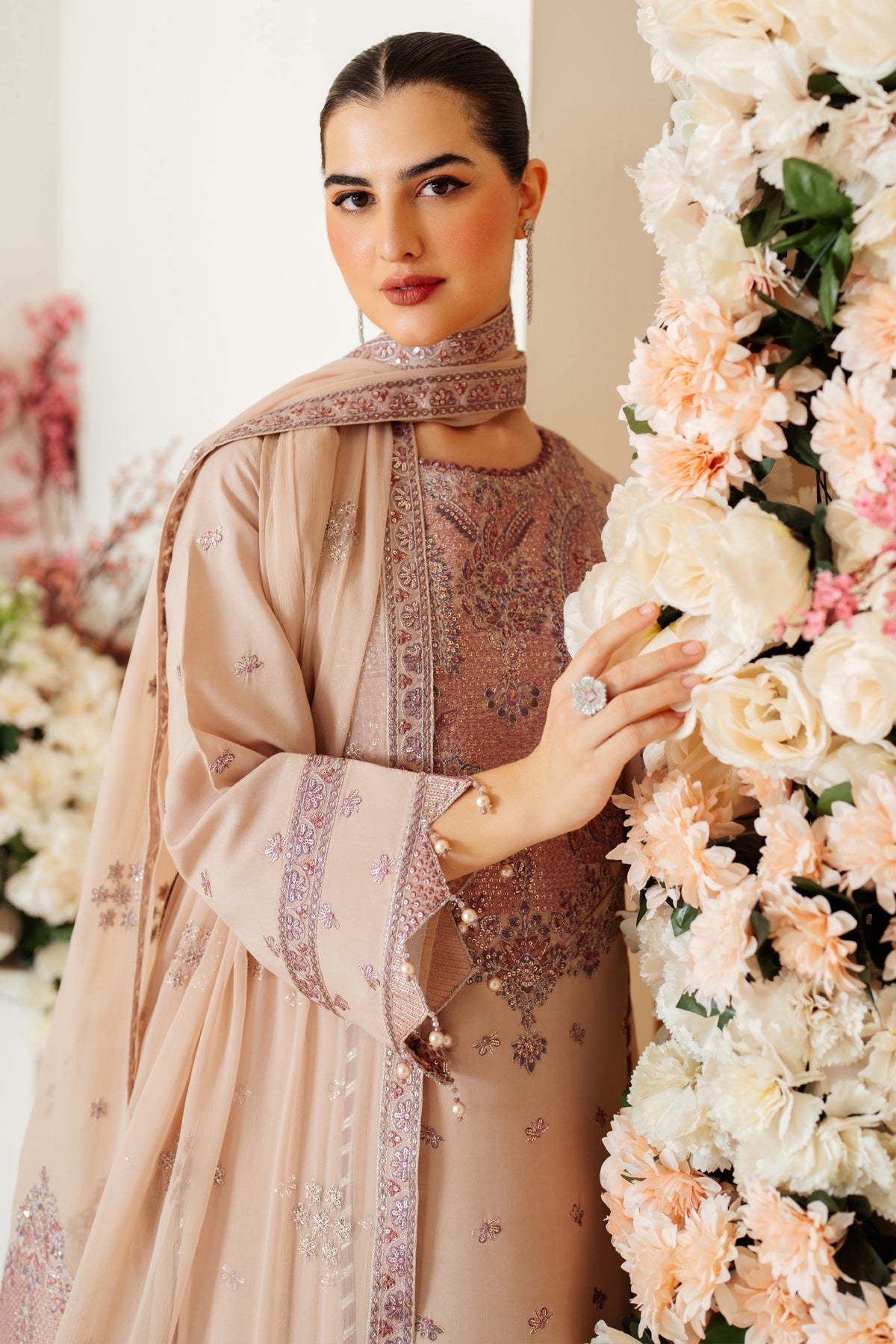 Alizeh | Luxury Raw Silk | AF-RS-08-TAFFY