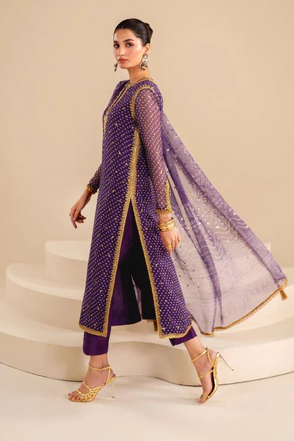 Baroque Exclusive Formal Embroidered Chiffon 3Pc UF-625