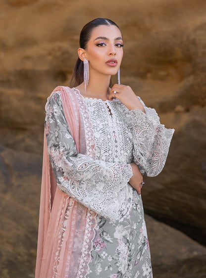 Zainab chottani | Luxury Chikankari 24 | LANA - 10A