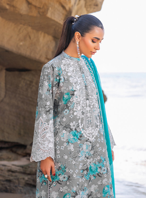 Zainab chottani | Luxury Chikankari 24 | LANA - 10B