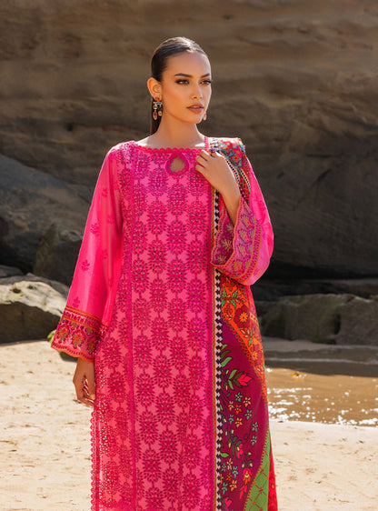Zainab chottani | Luxury Chikankari 24 | LAALI - 6A
