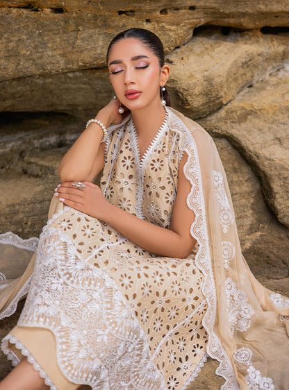 Zainab chottani | Luxury Chikankari 24 | MOTIA - 7B