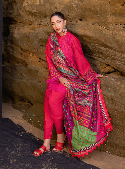 Zainab chottani | Luxury Chikankari 24 | LAALI - 6B